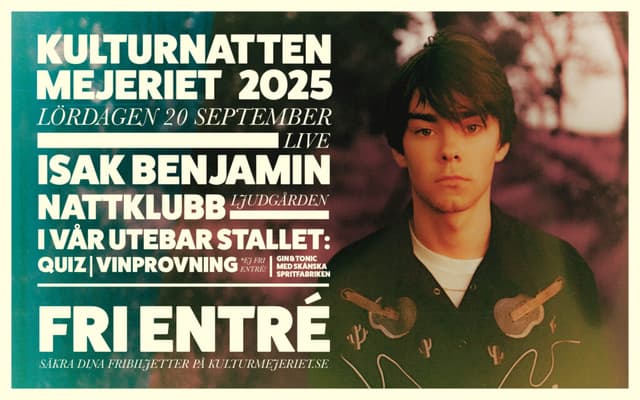 Kulturnatten på Mejeriet 2025