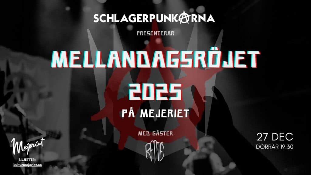 Mellandagsröjet med Schlagerpunkarna (LIVE)